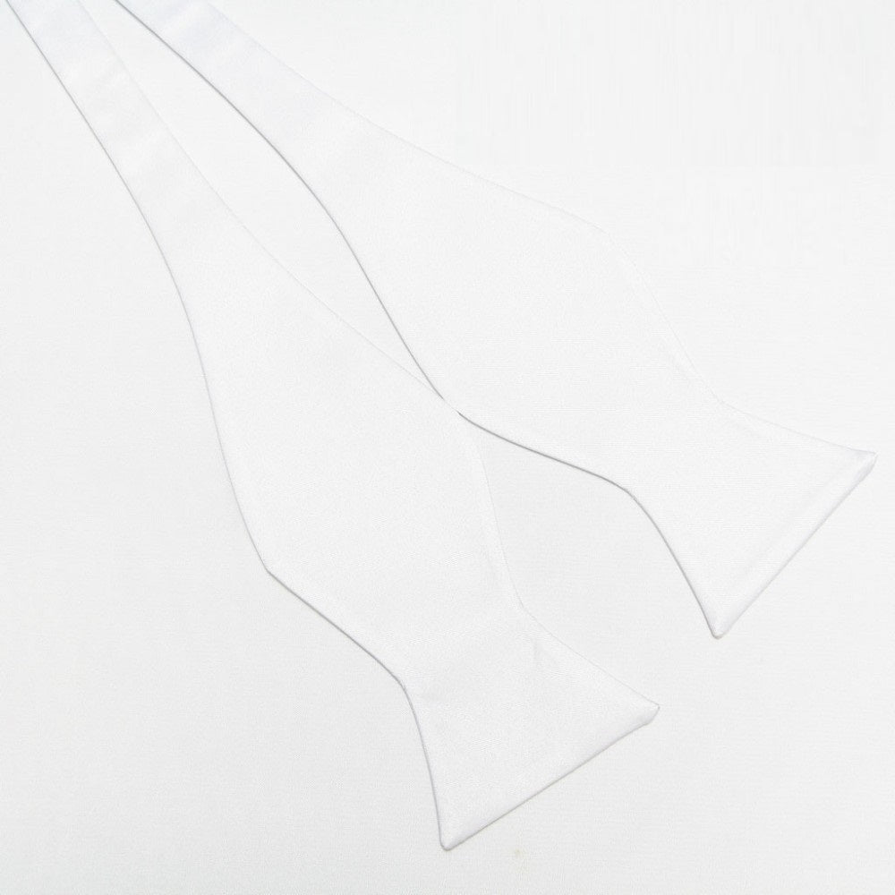 Men's Silk Solid Bow Tie For Wedding