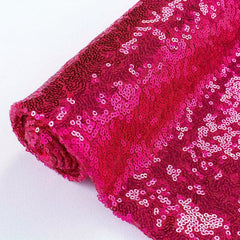 Hot Pink Sequin Fabric 1 Yard Width By 48inches