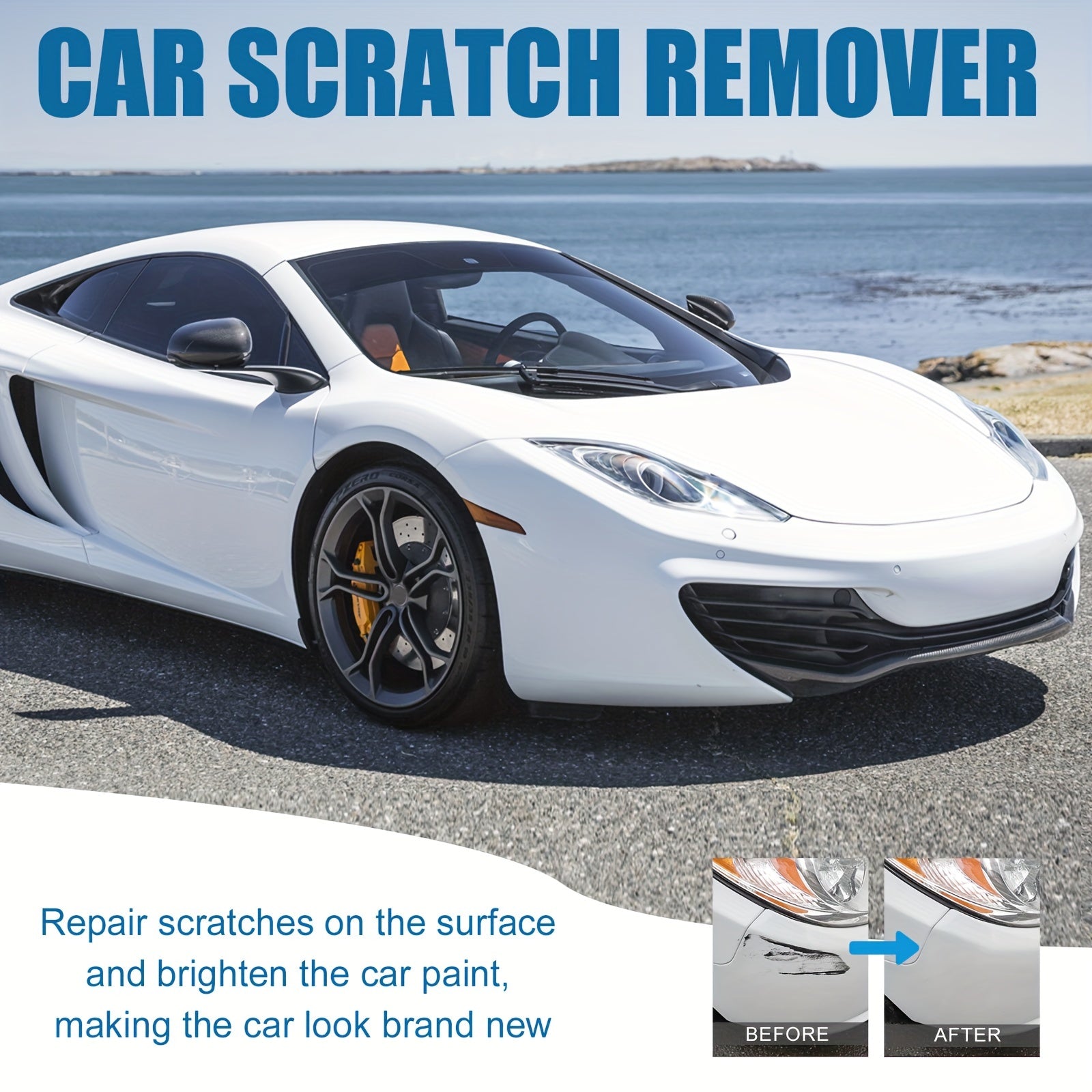 Car Scratch Repair Cream 2pcs