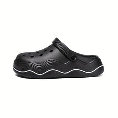 Men's Lightweight Comfy Clogs Hollow Out Non Slip Garden Shoes Summer