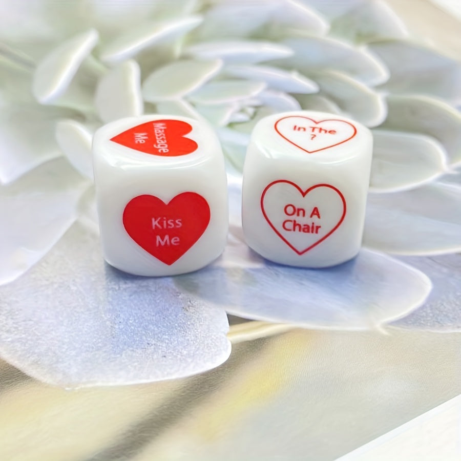 Creative Couple Game Dice Set for Christmas Halloween Thanksgiving