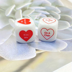 Creative Couple Game Dice Set for Christmas Halloween Thanksgiving