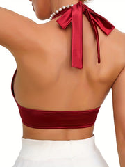 Solid Corset Bustier Deep V Push Up Body Shaper