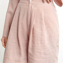 Comfy Solid Lounge Shorts Womens Bottoms