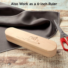 Hardwood Tailor Clapper for Quilter Pressing & Seam Flattening