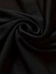 Ribbed Round Neck Tank Dress