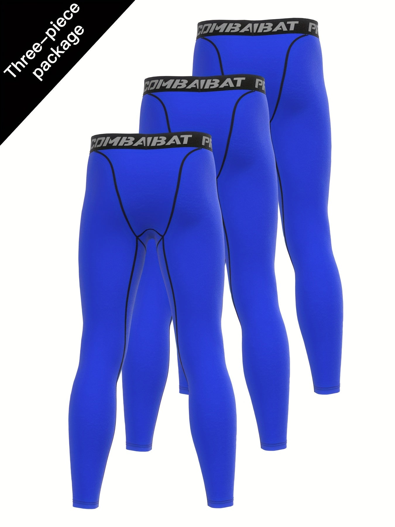 Men's 3pcs Compression Leggings for Outdoor Sports