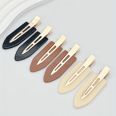 6pcs Acrylic Hair Clips Set Duck Billed for Women's Hair Accessories