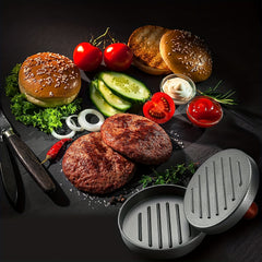 Manual Burger Press Non-stick Coated Grill Patty Maker Mould
