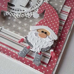 Metal Cutting Die Stencil Santa Claus For Card Decoration DIY Scrapbooking