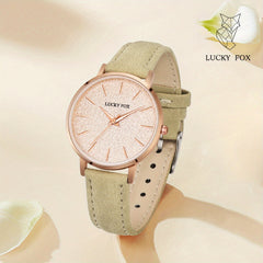 1pc Student Watch Pointer Alloy Round Wrist Watch