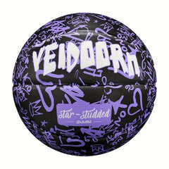 Size 7 Rubber Basketball for Indoor Outdoor Play