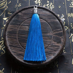 1PC 9 Candy Tassel Pendants DIY Earring Bag Necklace Ornament Making