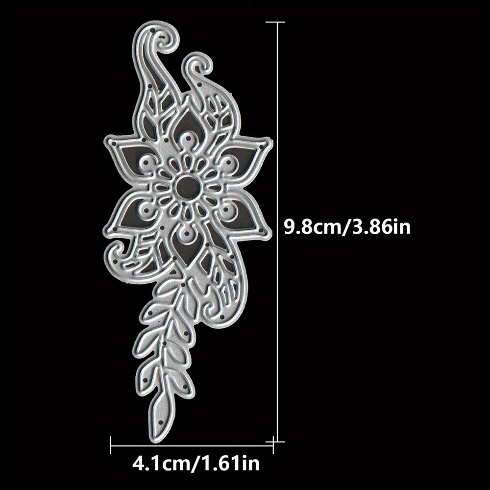 1pc Flower Lace Border Metal Cutting Dies Scrapbook Paper Craft Mould DIY Stenci