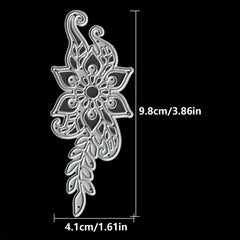 1pc Flower Lace Border Metal Cutting Dies Scrapbook Paper Craft Mould DIY Stenci