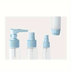9pcs Travel Storage Set Portable Sub Bottle Cosmetics Shampoo Emulsion