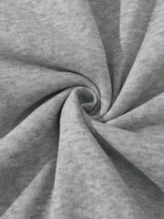 Throat Punch Letter Print Sweatshirt