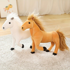 Plush Pony Doll Simulation Animal Plush Toy Great Gift Idea