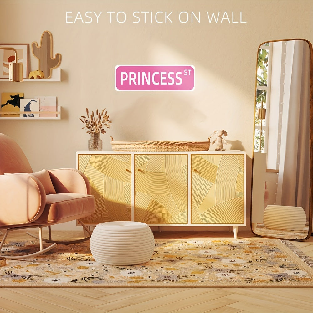 Prince And Princess PVC Stickers For Room Decor