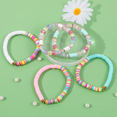 Makersland Soft Pottery Bracelet - Bright Colors for Everyday and Party