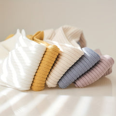 Girls Striped Leggings Cotton Thick Pantyhose Kids Socks