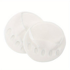 Invisible Foot Sock Pad High Heeled Insole Socks Non-slip Open Toe Forefoot Pad
