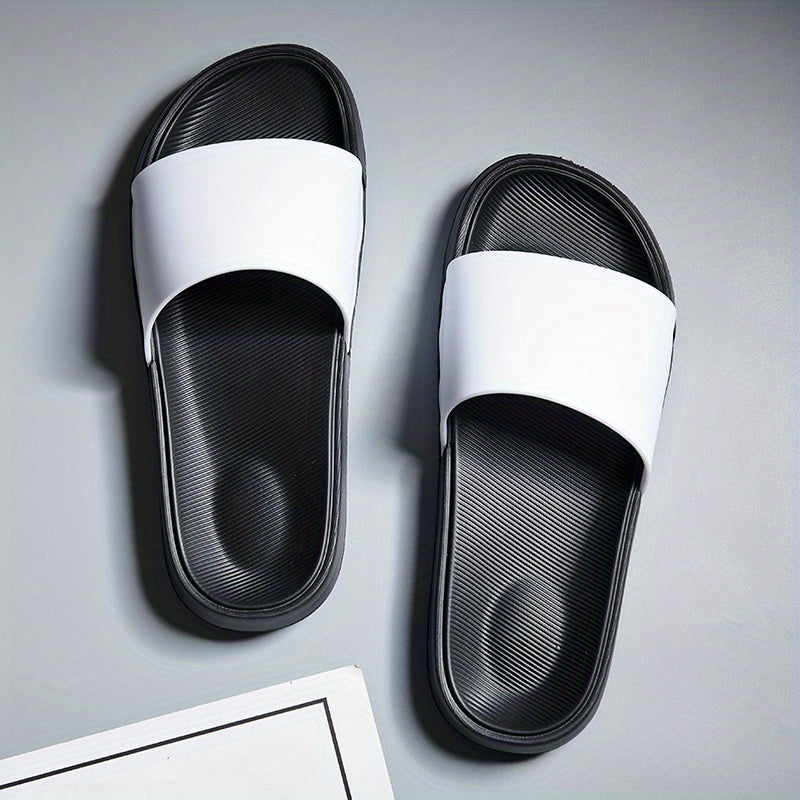 Men's Casual Non Slip Slides for Indoor Outdoor Beach