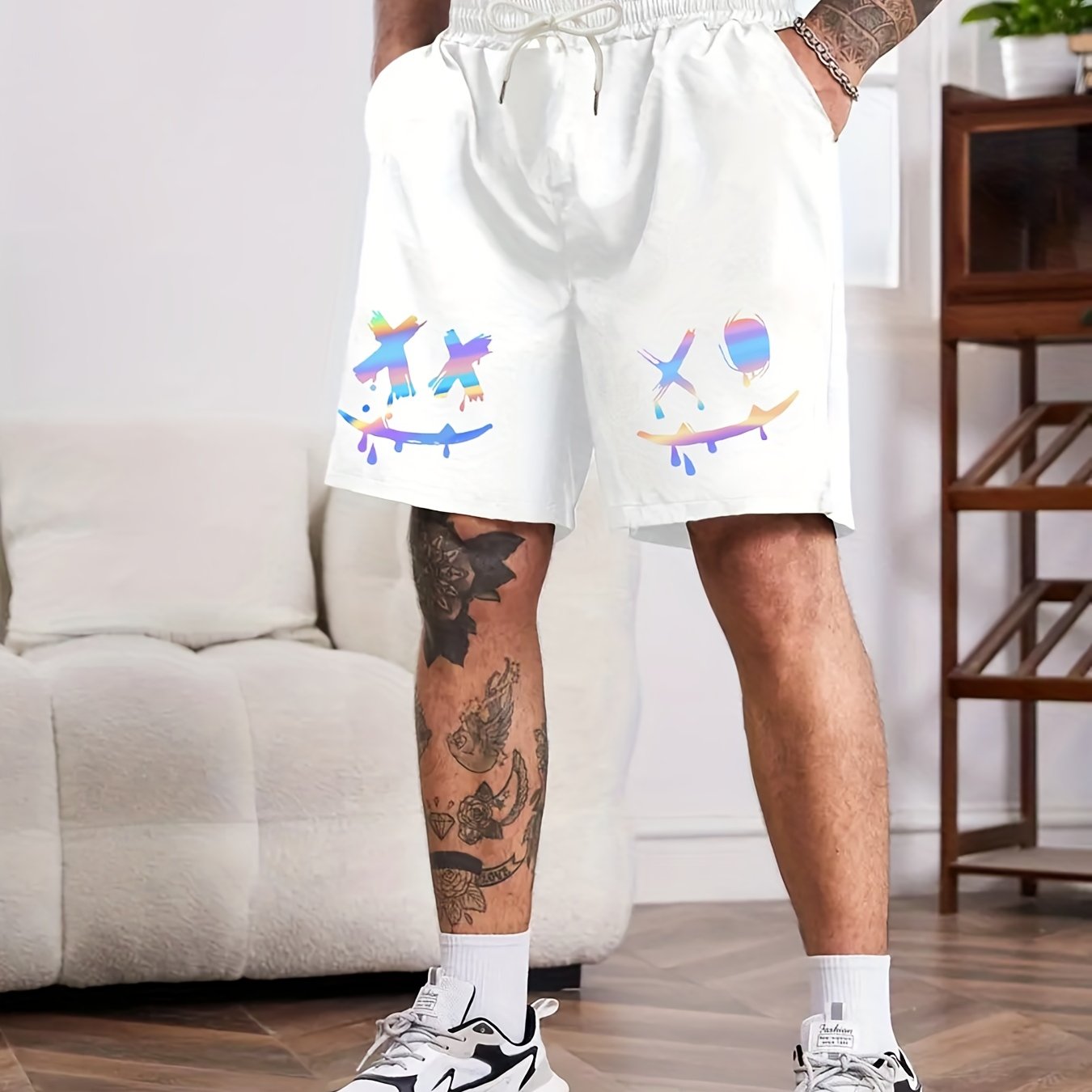 Men's Quick Dry Drawstring Sport Shorts