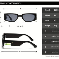 Square Sunglasses UV Protection for Men