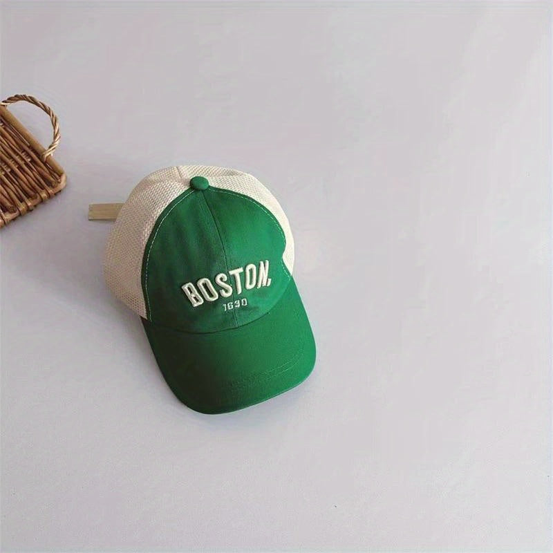 Kids Mesh Cap Breathable Sunshade Baseball Cap