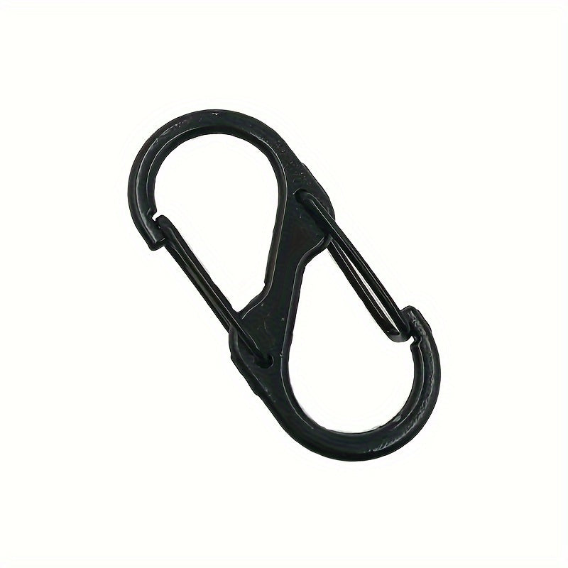 10pcs S-shaped Keychain Buckle for Outdoor Activities