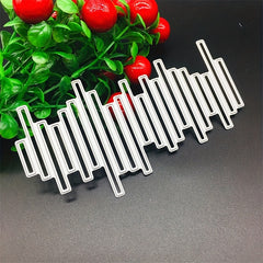 Rectangular Stripe Frame Metal Cutting Dies for DIY Scrapbooking