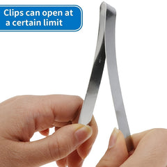 20pcs Hemming Clips Stainless Steel Sewing Clips Quilting Supplies 3 Inches