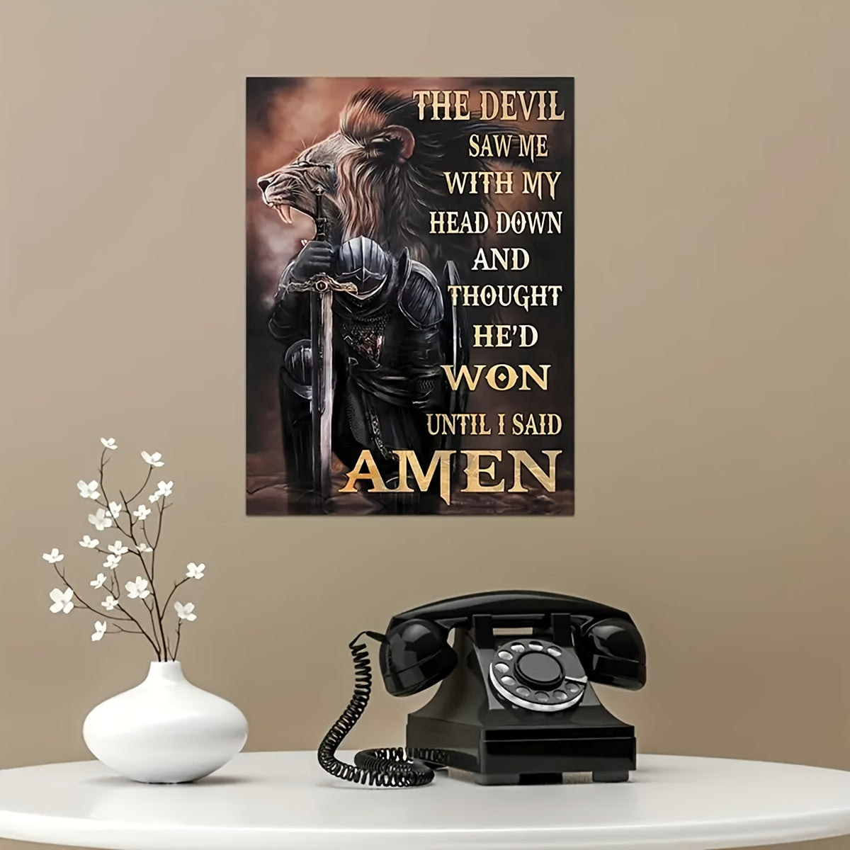 Jesus and Lion 5D Diamond Painting for Home Decor