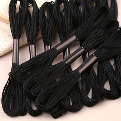 24 Skeins Cross Stitch Threads And Cotton Embroidery Floss