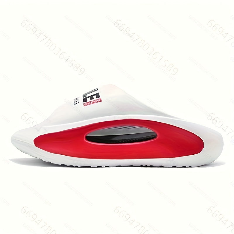 Men's Sport Slides Non Slip Slippers Open Toe Shoes