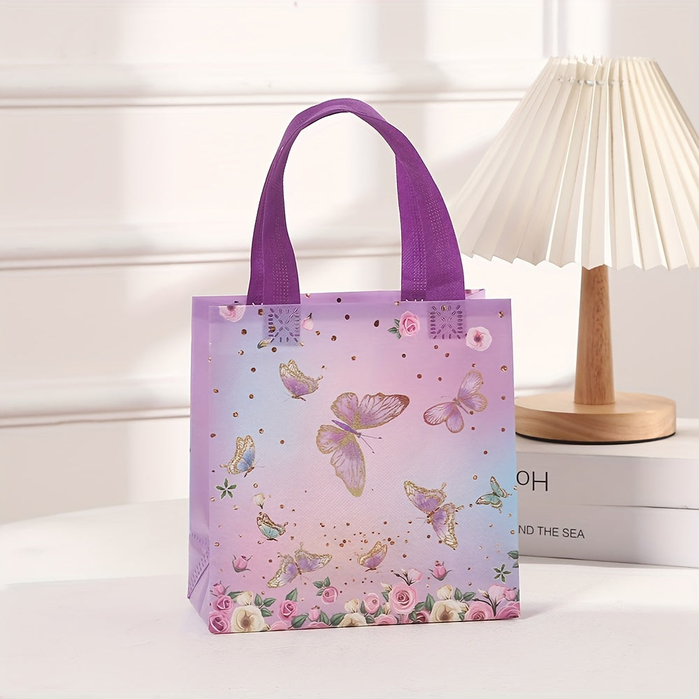 Butterfly Pattern Gift Packaging Bag Wedding Birthday Wrapping
