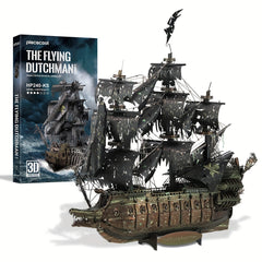 Piececool Flying Dutchman 3D Metal Puzzle Model Kit