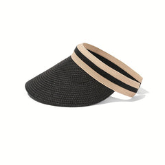 Summer Adult Sunscreen Straw Hat With Large Eaves Hat