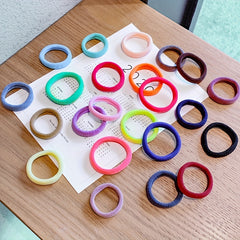 50pcs Hair Ties Set Elastic Hair Bands Accessories for Girls