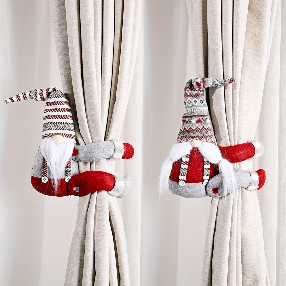 Christmas Curtain Decoration Buckle Clip Window Decor Ornament Gift Home Decor
