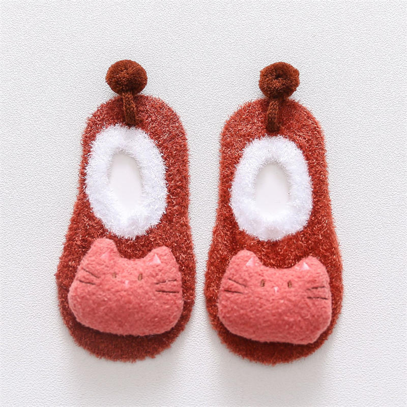 Girls Animal Non-slip Socks