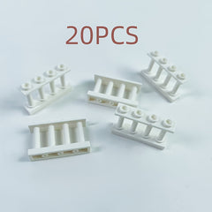 20pcs DIY Fence Railing Building Block Accessories Gift Toy Parts