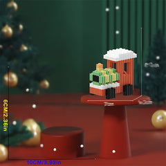 Mini Christmas Building Set - Santa Train Snowman Tree Reindeer Socks