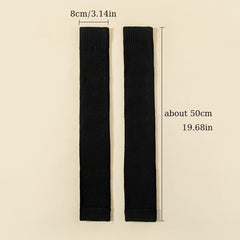 Thick Knee Length Stockings Sleeves for Women in Autumn and Winter