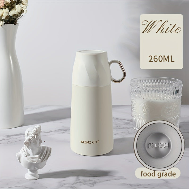 Double Layer Stainless Steel Thermal Cup, Leakproof Insulated Water Bottle