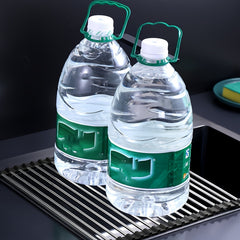 Roll Up Dish Drying Rack Stainless Steel Sink Drainer Rack