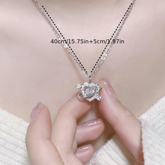 Heart And Arrow Necklace For Women Titanium Steel Necklace