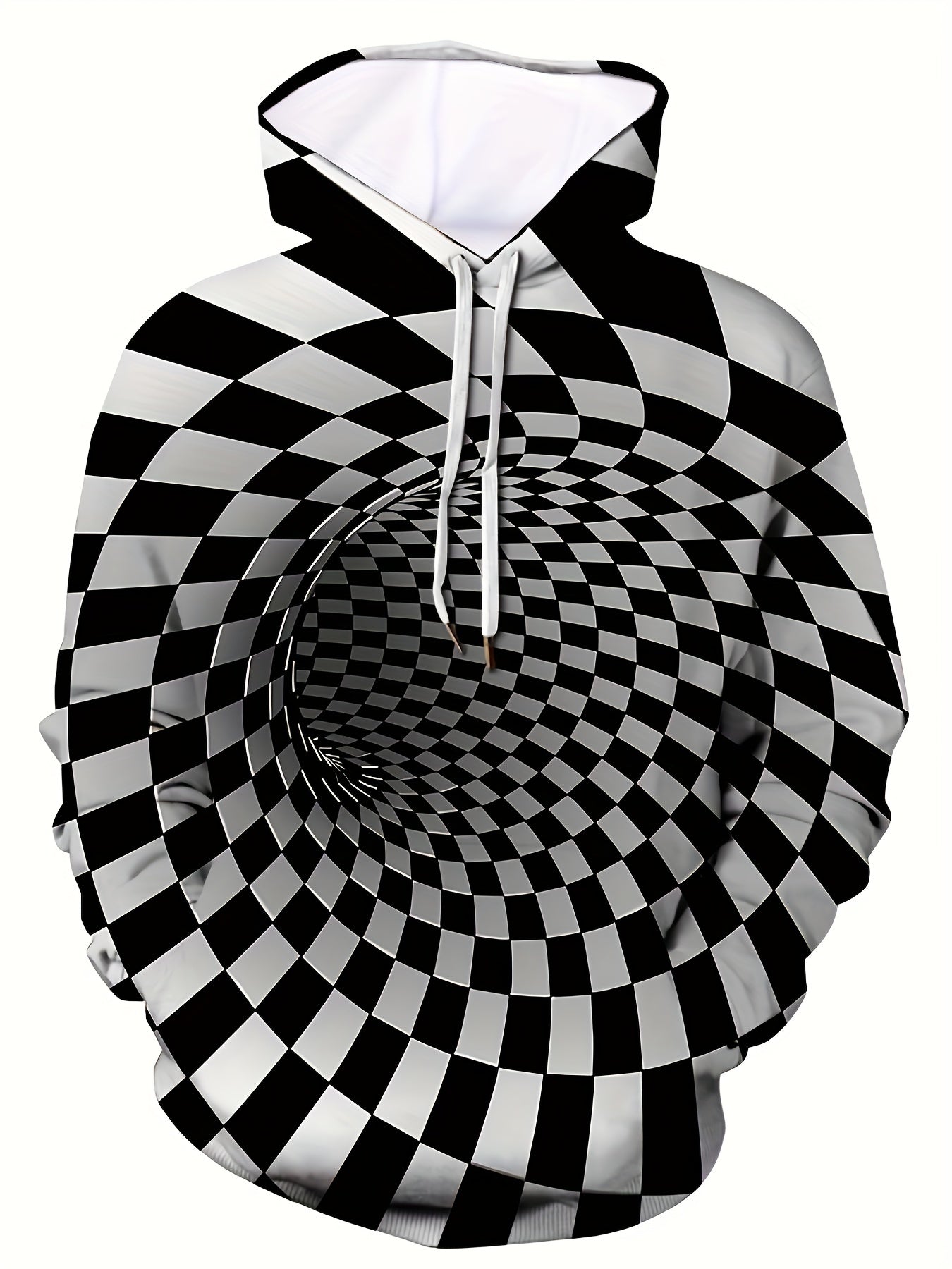 Men's Graphic Novel Hoodie Active Stretch Hooded Sweatshirt