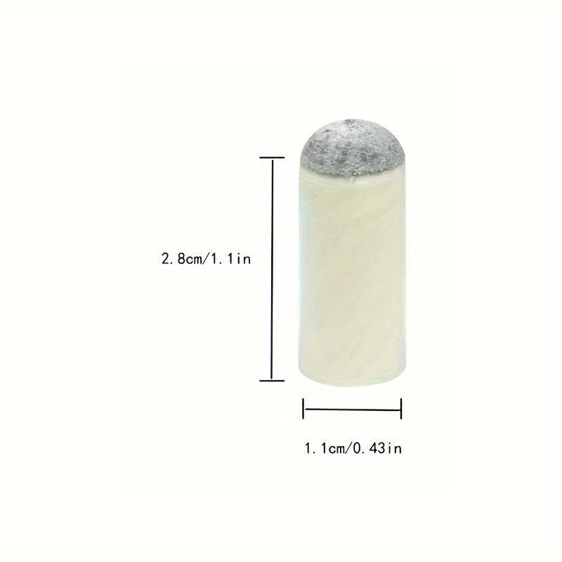 8pcs Cue Tip Cover Replacement Billiard Accessories